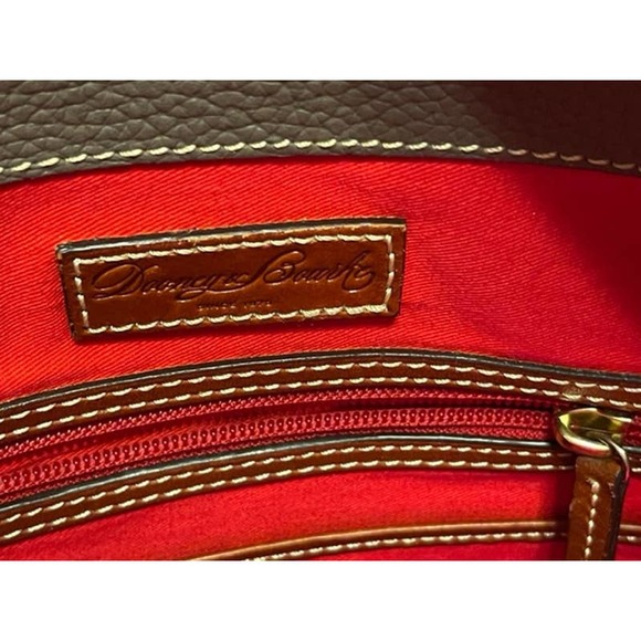 Dooney & Bourke Pebblestone Leather Large Hobo Handbag - Picture 4 of 10